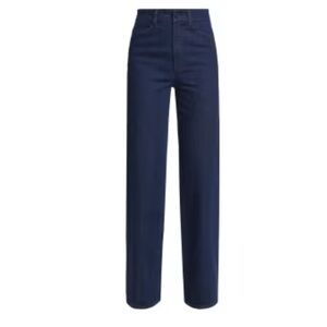 PAIGE Sasha High-Rise Straight-Leg Jeans - Edinburgh